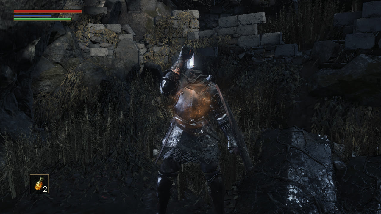 The Estus heal