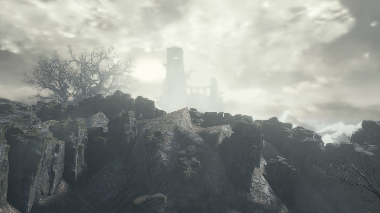 Firelink in the distance