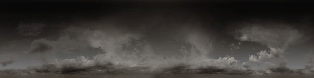 Sky band panorama
